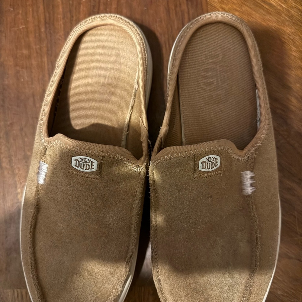 Hey Dude Tan Women's Mules